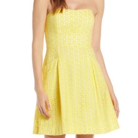 Lily Pulitzer Strapless Blossom Dress - Picture 2 of 16